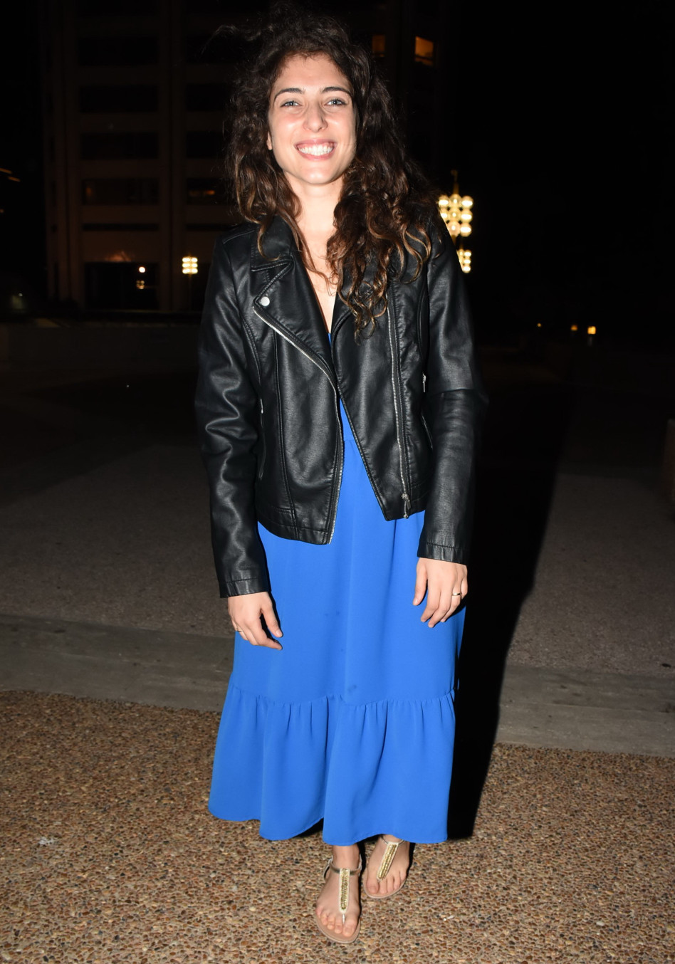 גם הנשואה הטרייה הגיעה ללא הבעל. רוני דלומי