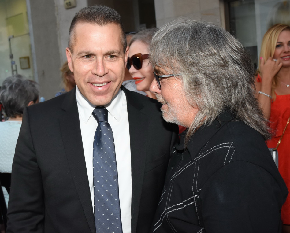 מכובדים. ליכטנשטיין עם השר גלעד ארדן