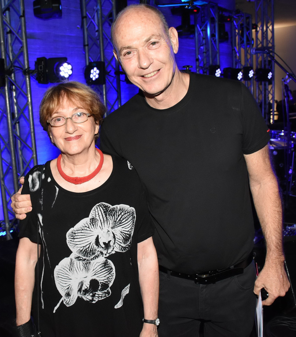 גבי רוטר וסוזן לנדאו (צילום: אביב חופי)