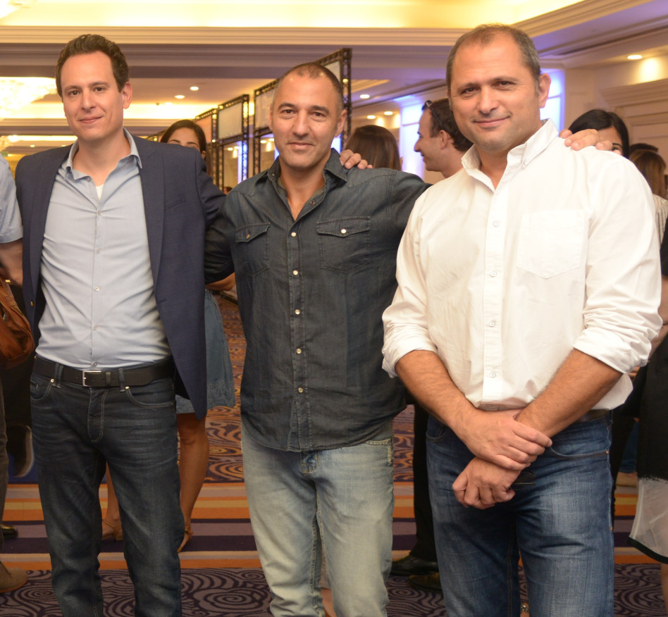 אפי דהן, ירון בן אלי ואלעד גולדנברג (צילום: ליאת מנדל)