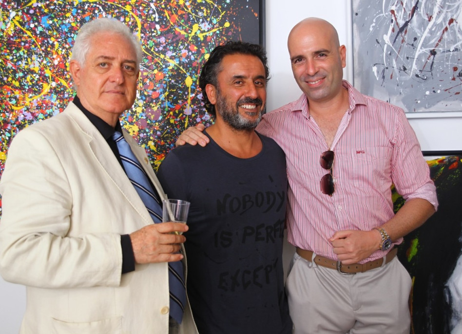 גיל שוחט, מיכאל אדרי ויצחק אלדן (צילום: OVLAC)