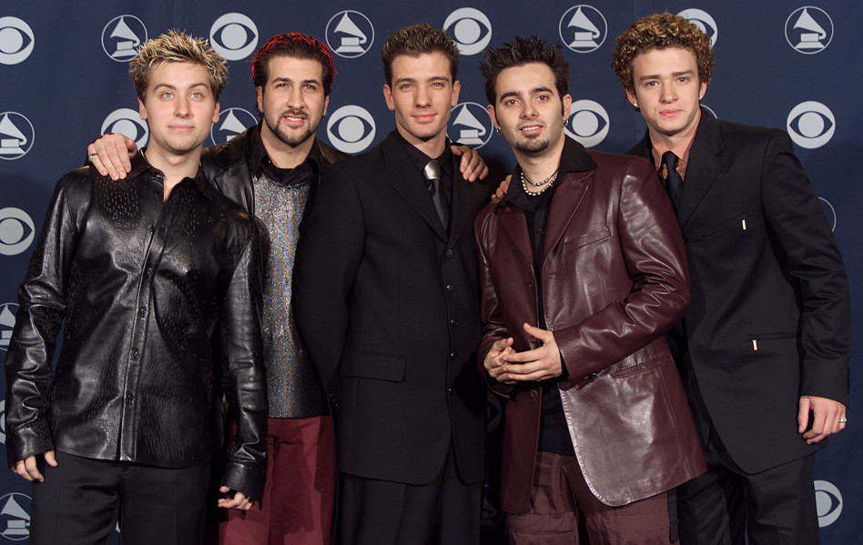 בוי בנד. חברי אן סינק בתחילת המילניום (צילום: גטי)