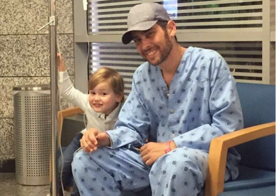 אמיר פרישר גוטמן והבן רוי (צילום: אינסטגרם)