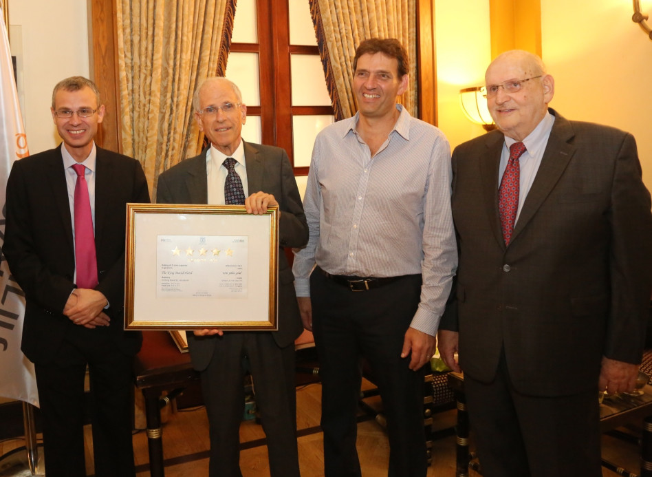 רפי שדה, אמיר הלוי, חיים שקדי ויריב לוין (צילום: סיון פרג')