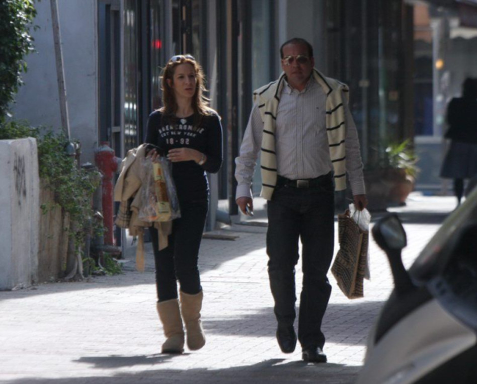 בימים שעוד היו מאושרים...אחד עם השני. אייל וטלי ברקוביץ' (צילום: בייגל)