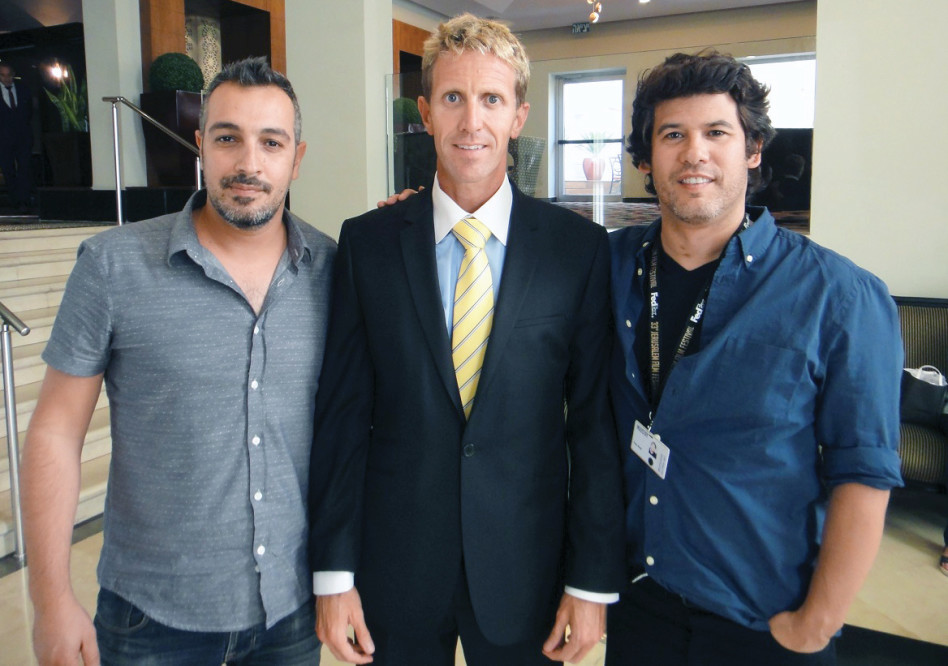 גיא עמיר, בן ינובר וחנן סביון (צילום: יח"צ)