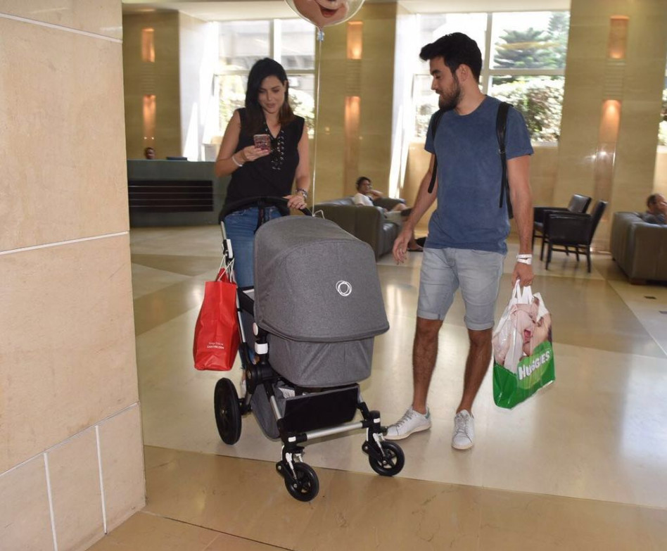 היוש, אנו משפחה. סיון קליין עם זיו קורן והילד (יח"צ)