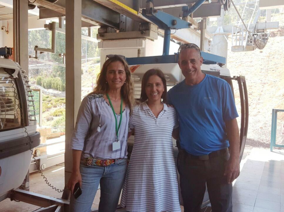 אייל שמיר, גילה גמליאל ורווי רז (צילום: צוק מנרה)