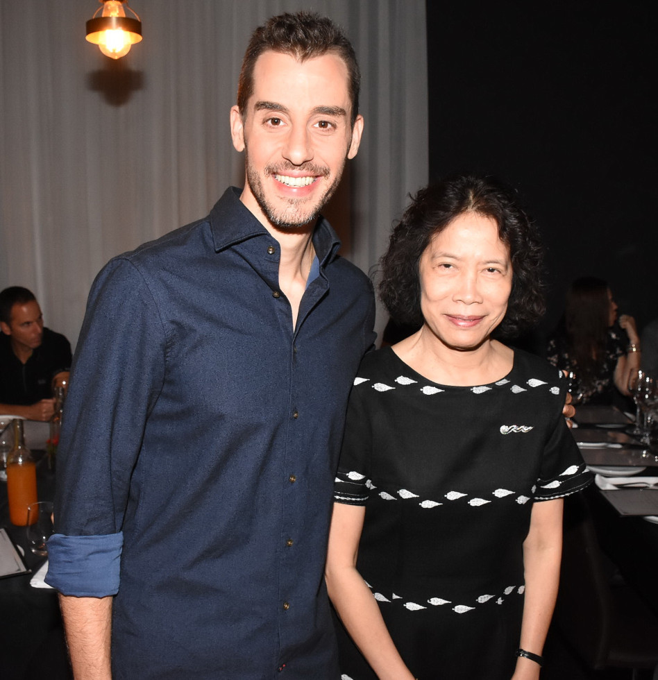 אנגסנה סיהפיטאק ונדב בורנשטיין (צילום: אביב חופי)