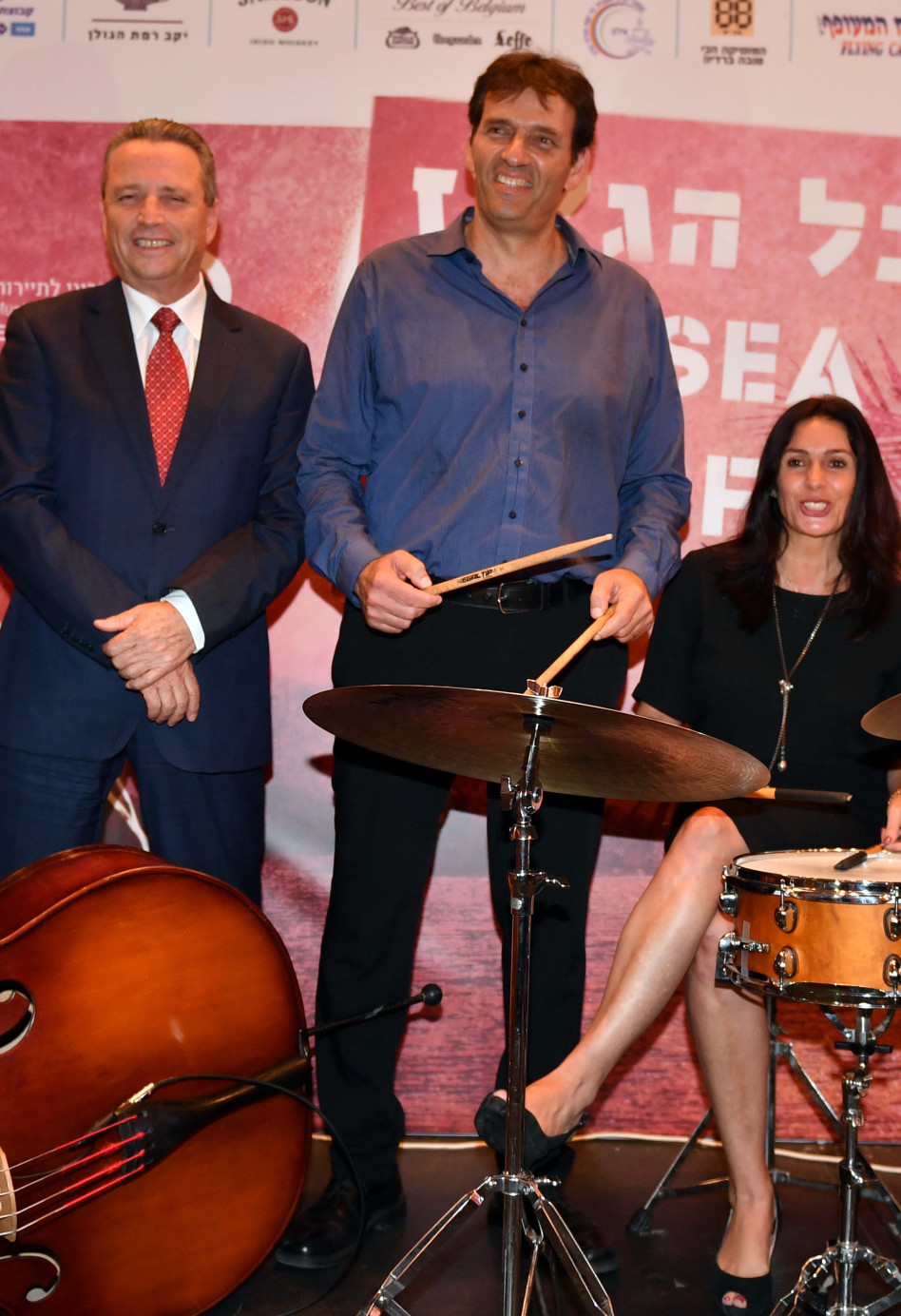 מירי רגב, אמיר הלוי וליאור מוצ'ניק (צילום: יוד צילומים אילת)