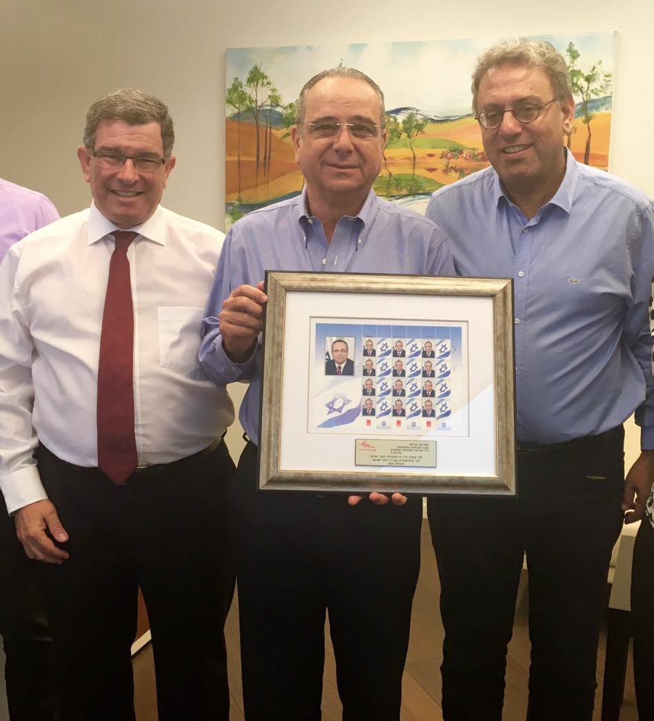 חזי צאיג, שרגא ברוש ודני גולדשטיין 