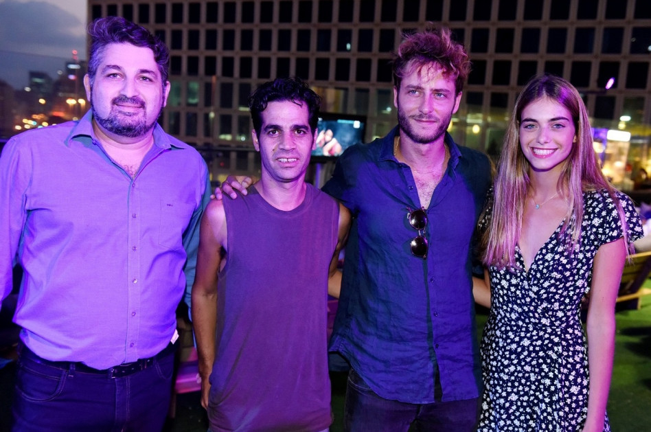 מאיה שוהם, מיכאל אלוני, אביב גפן ואפי ליפשיץ (צילום: מורג ביטון)