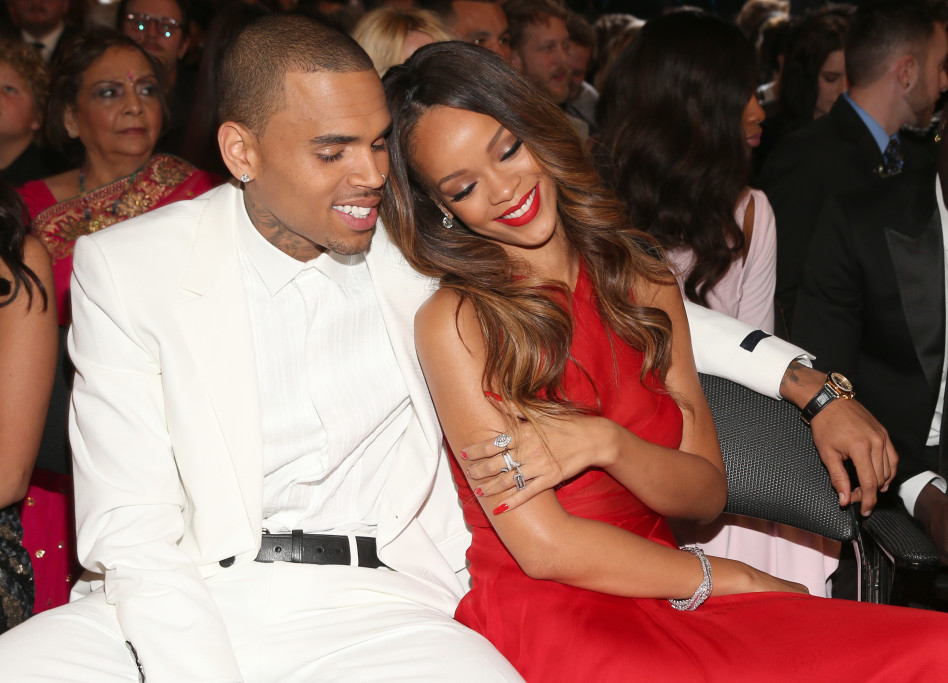 כריס בראון וריהאנה (צילום: גטי)