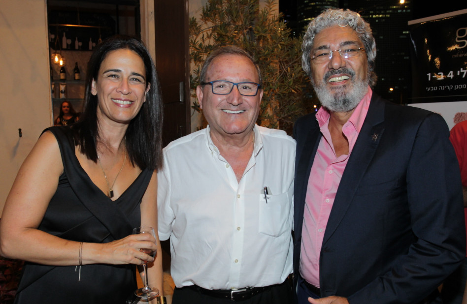 חזי בצלאל, לאון אדרי ושירה מרגלית (צילום: רפי דלויה)