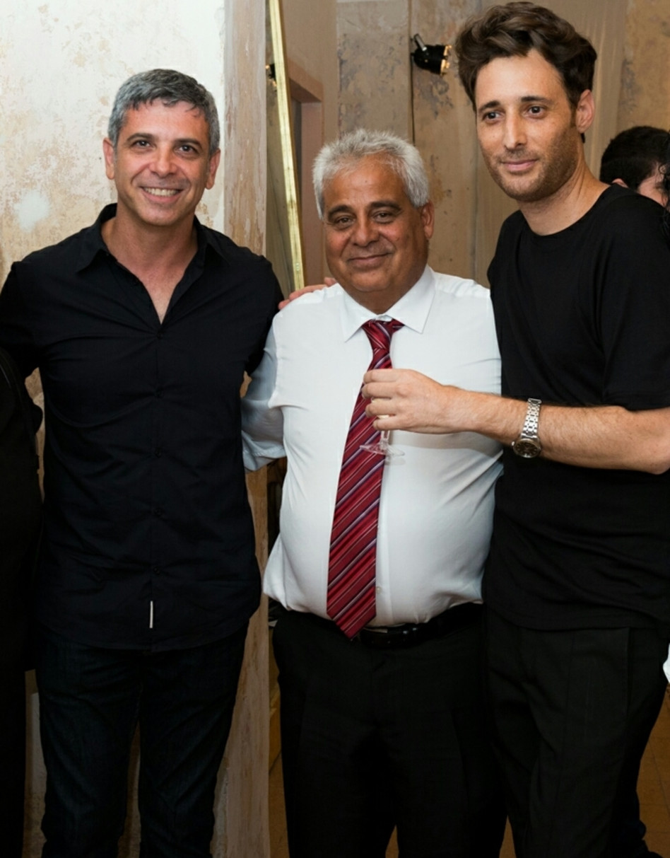 יותם אלגי, בני ביטון ואבי וייס (צילום: רגב כלף)