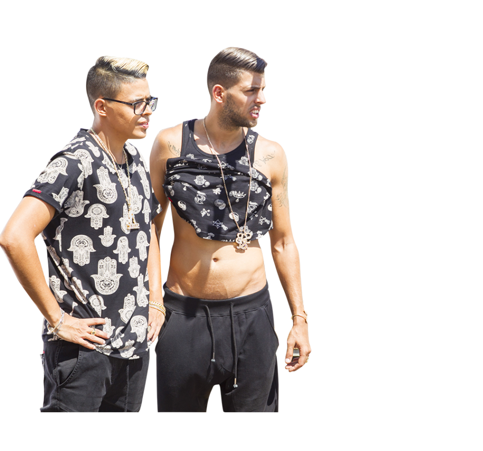 בן אל וסטטיק (צילום: רפי דלויה)