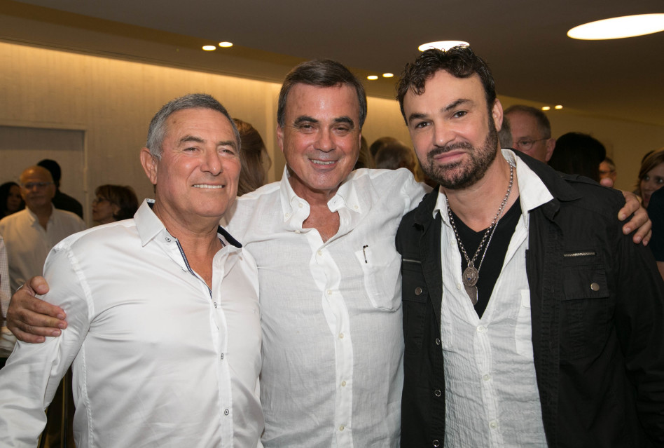 דוד ד'אור, שלומי אבנון ודורון אלמוג (צילום: ארז חרודי, עושים צילום)