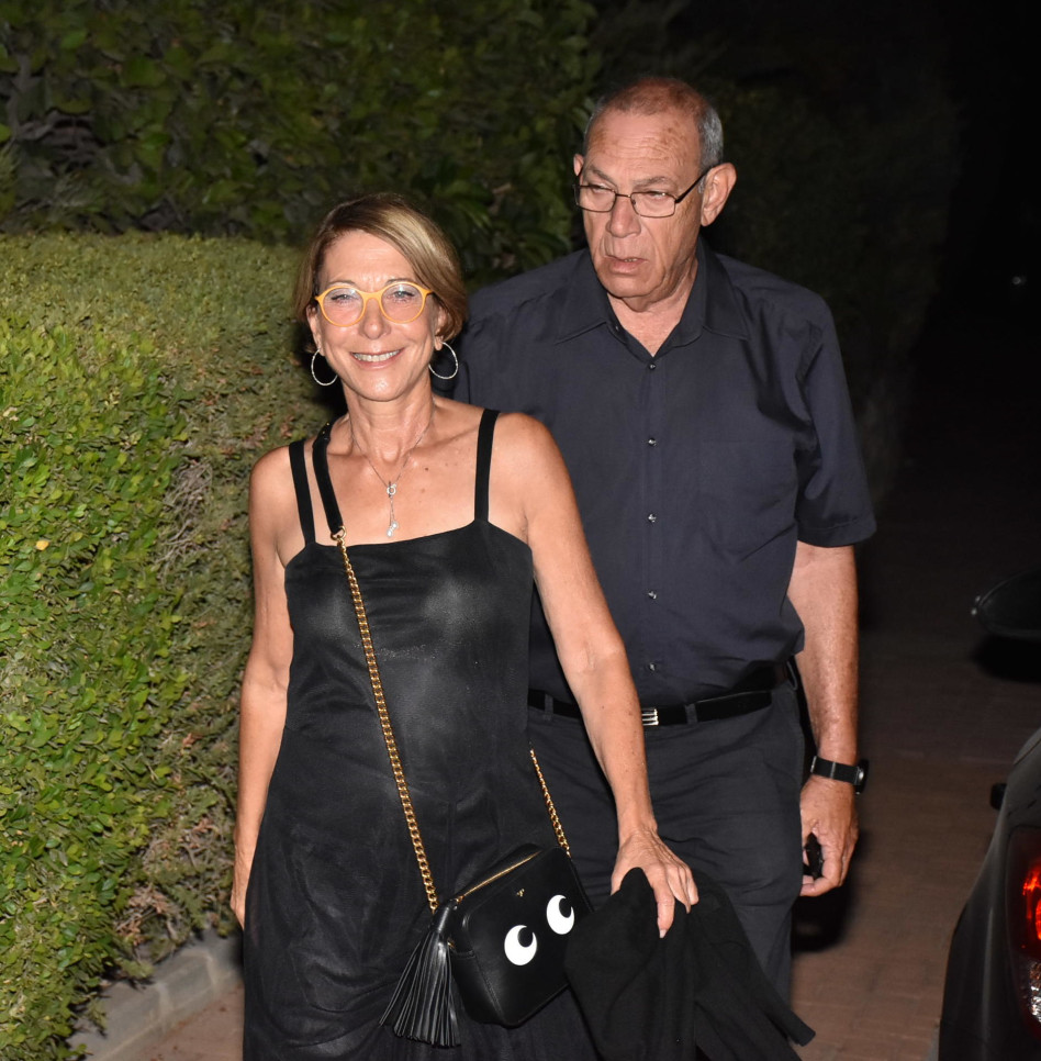 דני רוטשילד ועליזה גורן (צילום: אביב חופי)