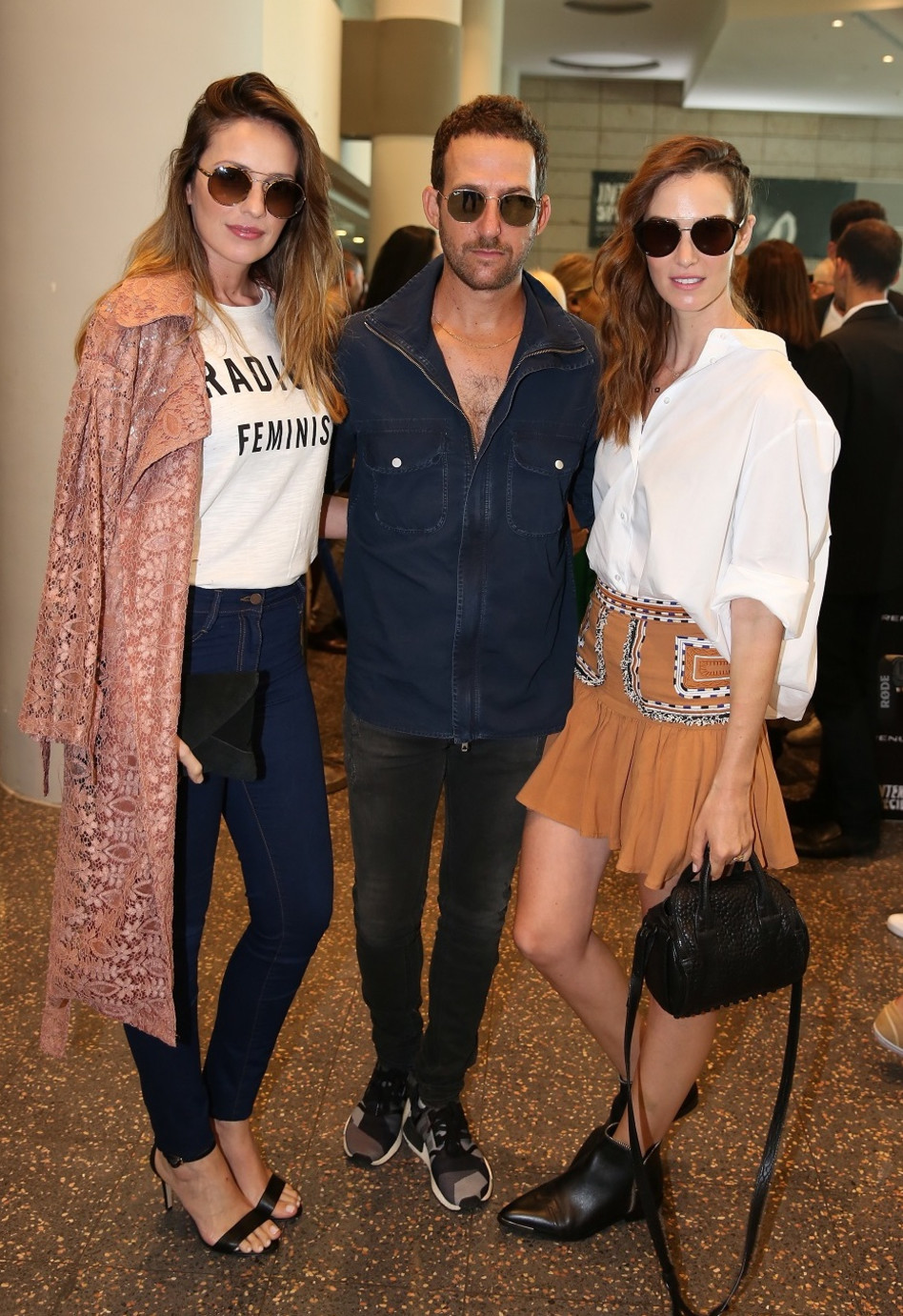 שלישייה שכזאת. יעל גולדמן, אורי פפר ומלי לוי