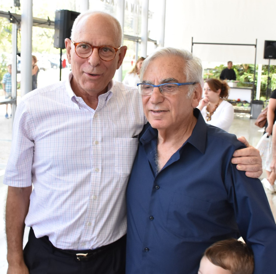 דן שינמן ורמי אונגר (צילום: אביב חופי)