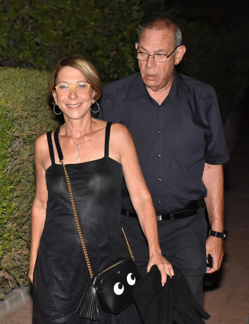 דני רוטשילד ועליזה גורן (צילום: אביב חופי)