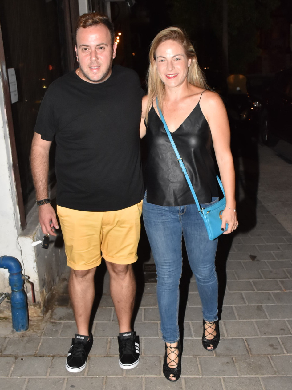 היוש ניקי. גולדשטיין ואשתו