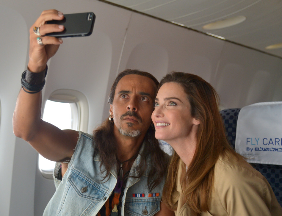 צחיק וצחוק. יעל גולדמן ואלי פיניש