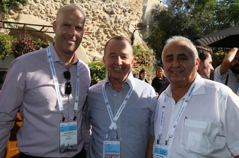 רמזי גבאי, אבי ארמוזה וליאור קוניצקי (צילום: פרי מנדלבויים)