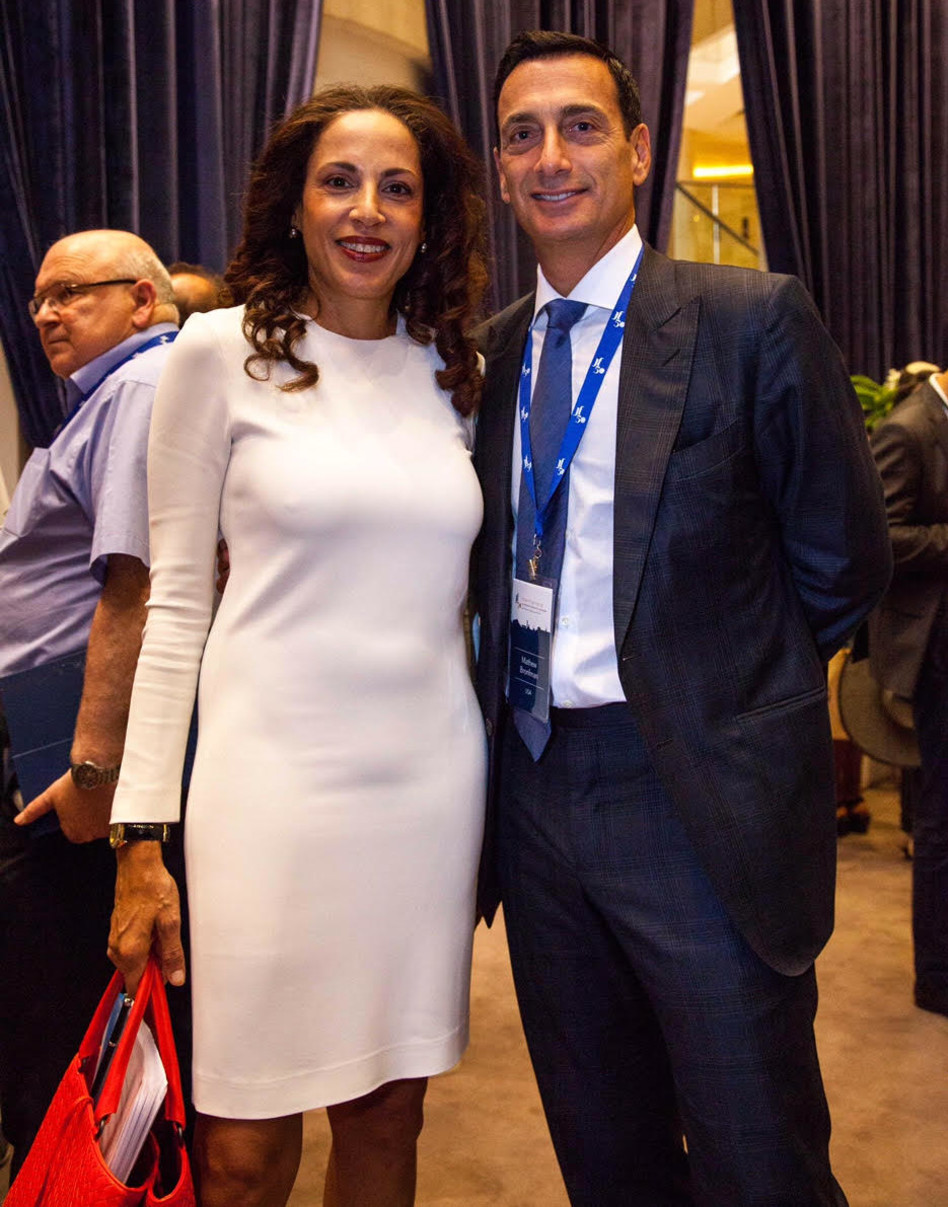 מת'יו ברונפמן ויוהנה ארביב (צילום: ליאור גולסאד)