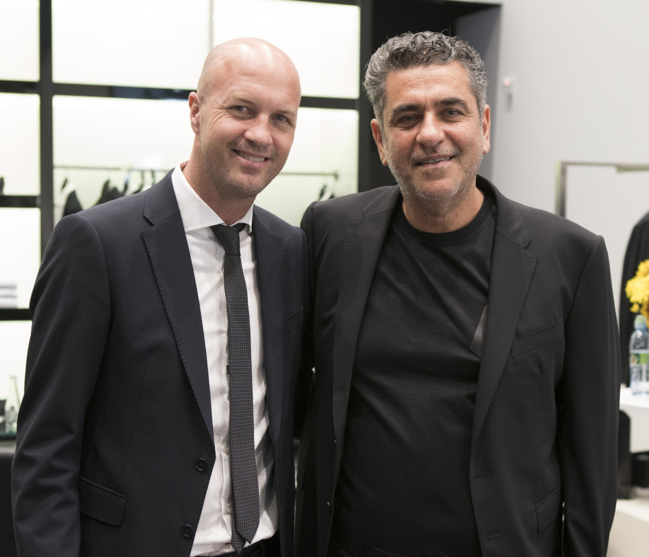 יוסי אירני וג'ורדי קרויף (צילום: חן ושגל)