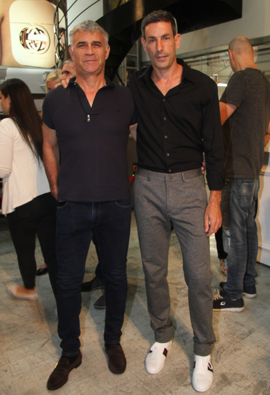 גיא ברעם וישי דוידי (צילום: אסף לב)