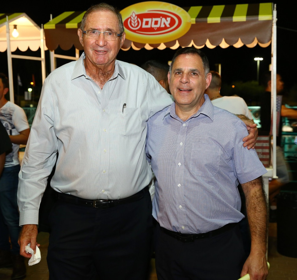 איציק צאיג ודן פרופר (צילום: דוד בר סלע)