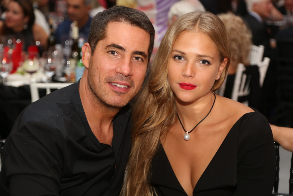 "זמן איכות זוגי". גינזבורג עם עדי קייזמן (צילום: סיון פרג')