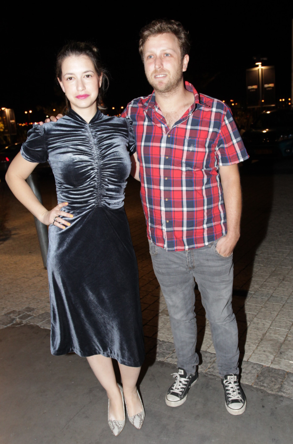 ליאור דיין ואשתו מחוברים