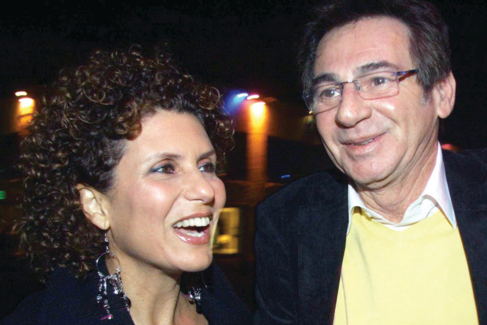 מוטי גלעד ואסנת וישנסקי (צילום: אמיר מאירי)