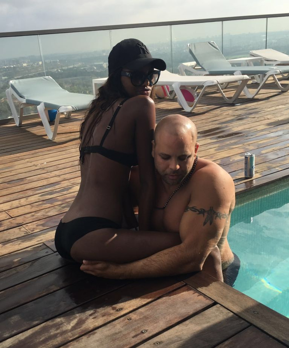 כך הם היו. ישראל אור עם טיטי איינאו (צילום אישי)