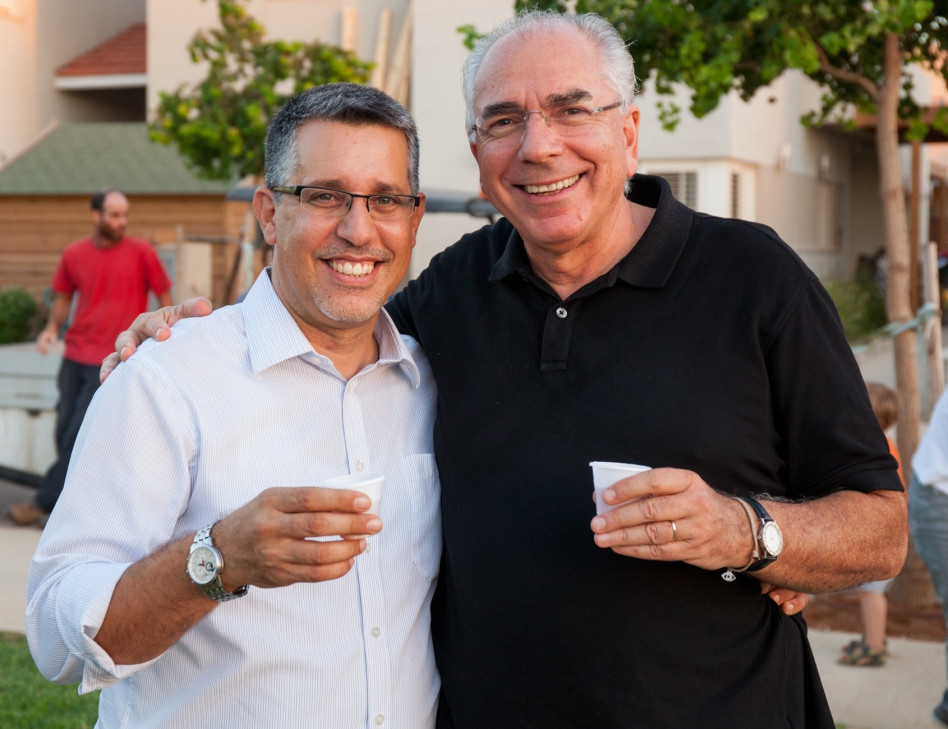 שלומי פוגל ואלי אגם (צילום: רועי מזרחי)