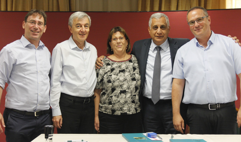 רפי ברכאן, פיני ופנינית כהן, אדוארד יעקובוב, ושמואל גולדברג (יח"צ)