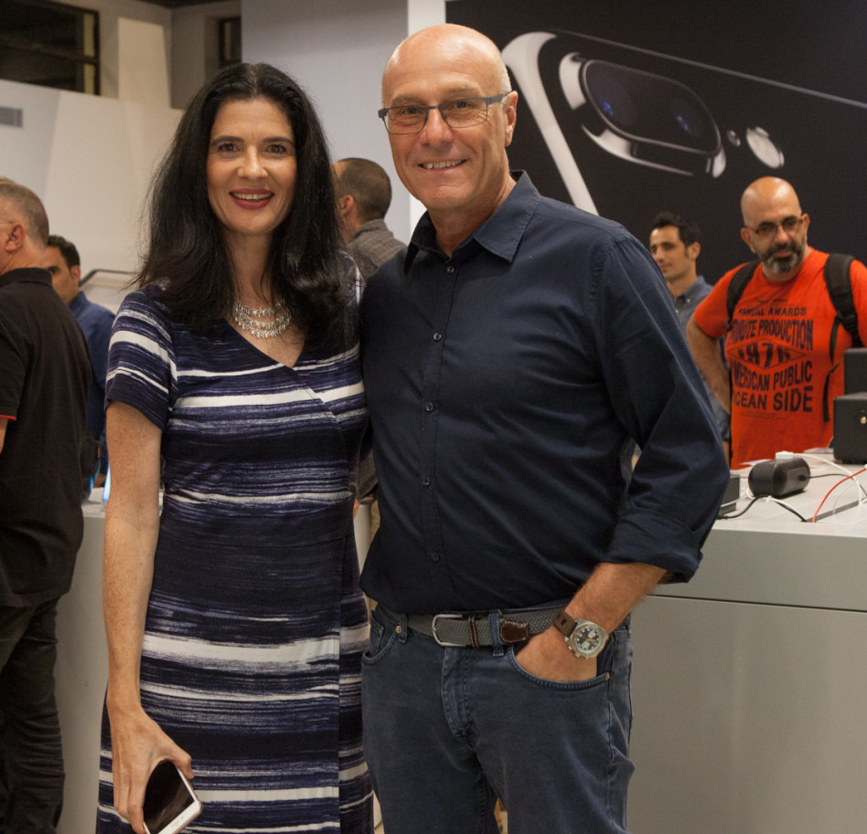 צחי הלל ואילת צרפתי רוזן (צילום: עמית שמש)