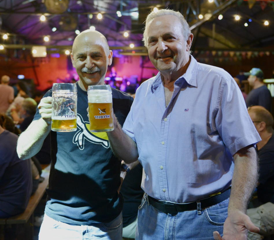 אביאם סלע ואורי שגיא (צילום: תום גץ)