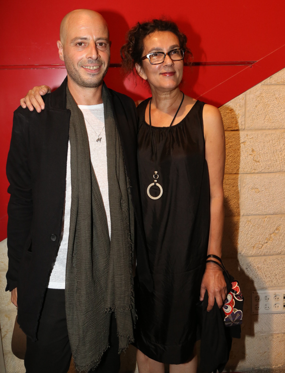 עירית לינור עם רן שריג (צילום: סיון פרג')