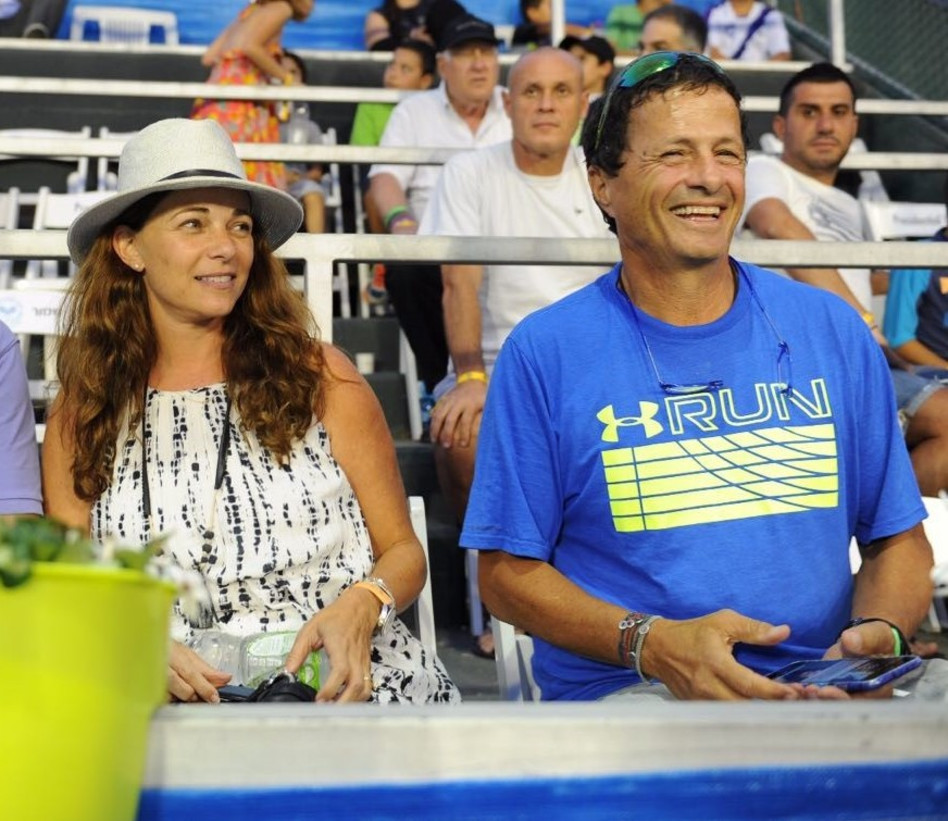 אודי וענת אנג'ל (צילום: איגוד הטניס)