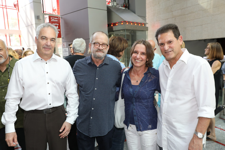 נדב פלטי , ציפי ויגודמן רנן שור וארז ויגודמן (צילום: רפי דלויה)