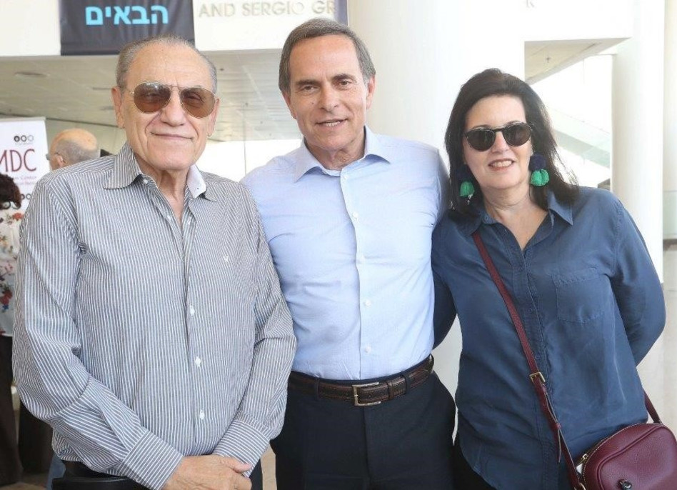 נאוה ואמנון דיק עם יצחק לוי