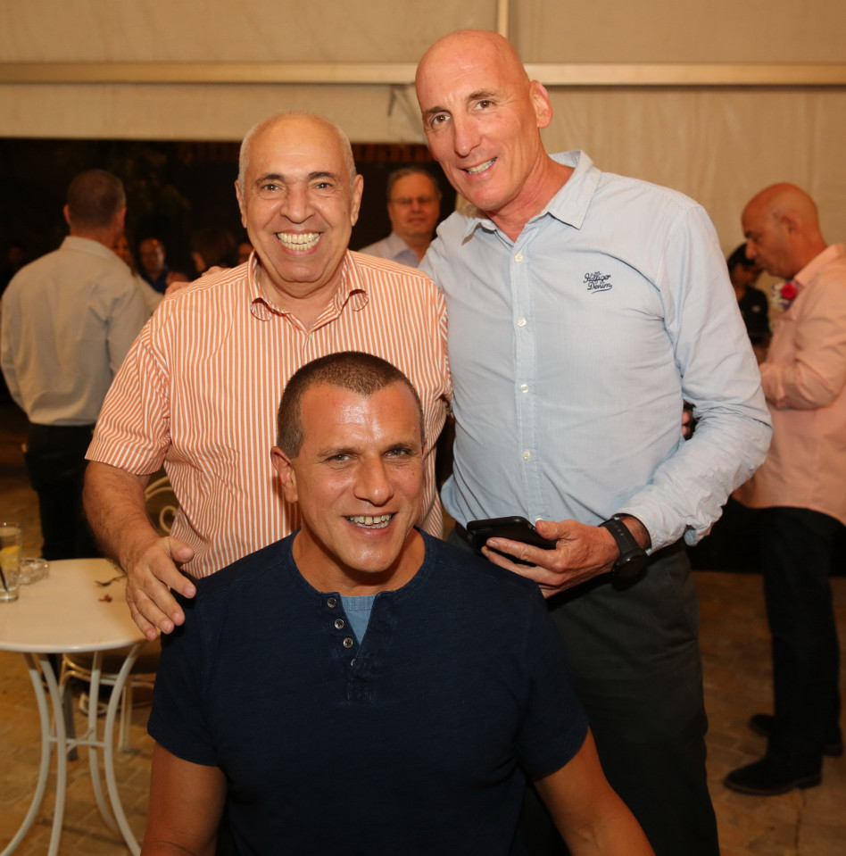 הראל חקיין, אורן ז'ורבין ואיציק תמיר (צילום: איציק בירן)