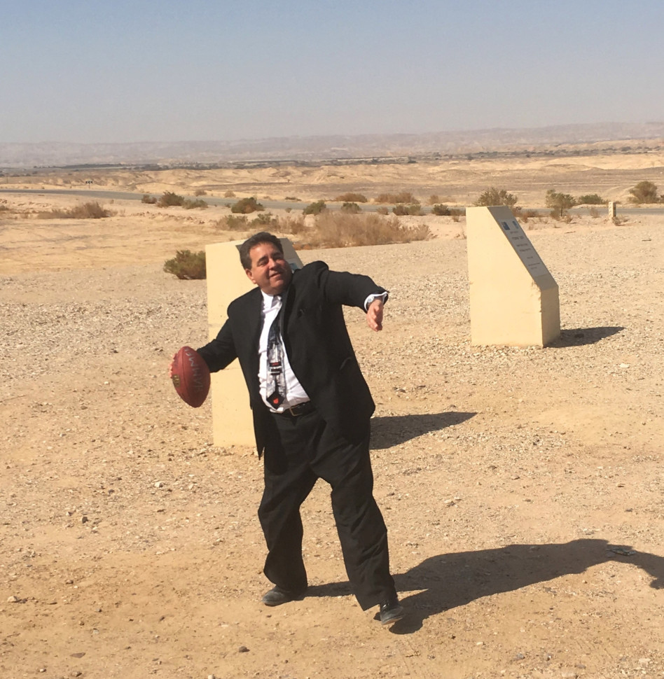 ראסל רובינסון (צילום: מועצה אזורית ערבה תיכונה)