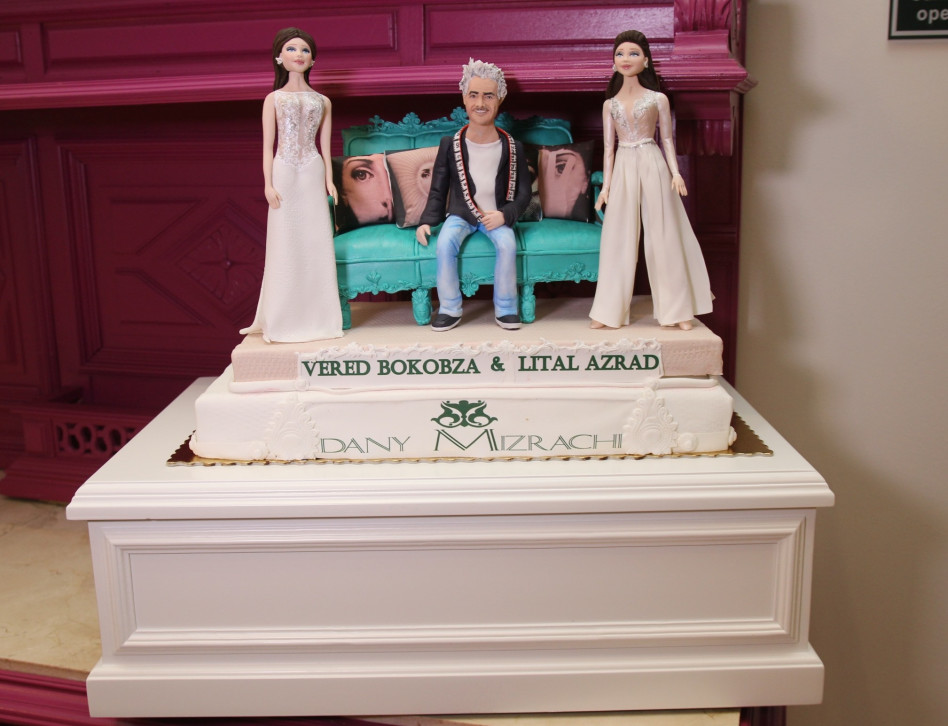 הנה העוגה! דני מזרחי מבצק סוכר