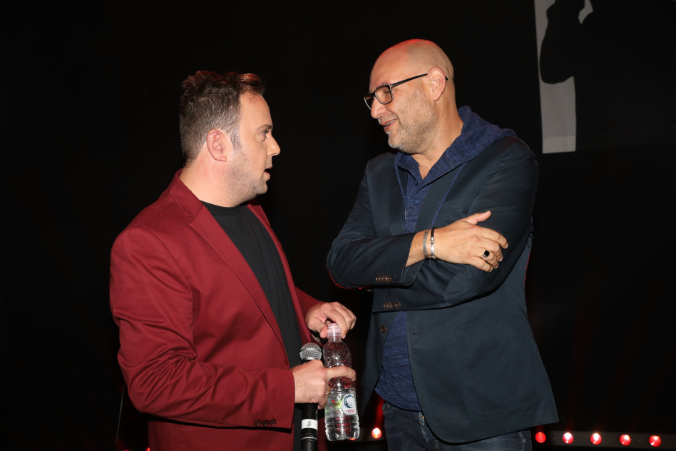 עם צביקה הדר (צילום: רפי דלויה)