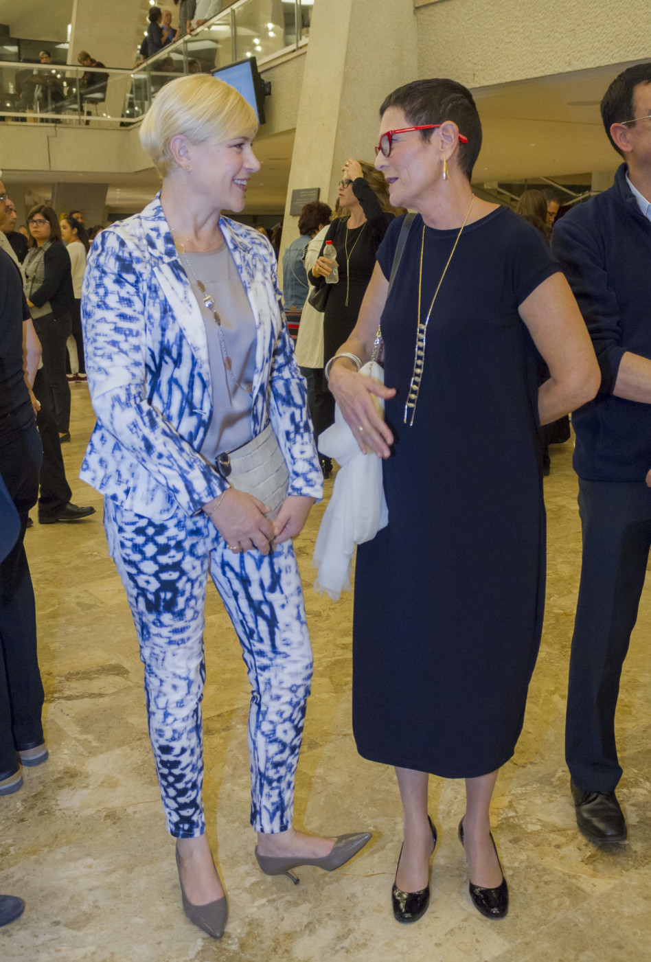 הלה הדס ומיכל אקסלרוד (צילום: יועד כהן)