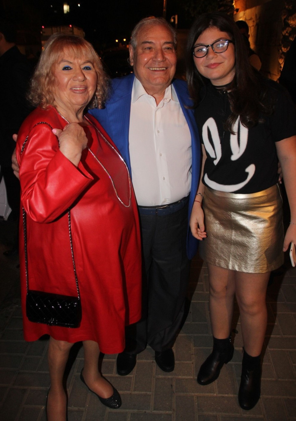 יולי, עמי וליזיקה שגיא (צילום: ניר פקין)